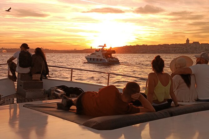 Istanbul Bosphorus Sunset Cruise on Luxury Yacht - Dolmabahçe Palace and Çırağan Palace: the Ottoman waterfront entrance