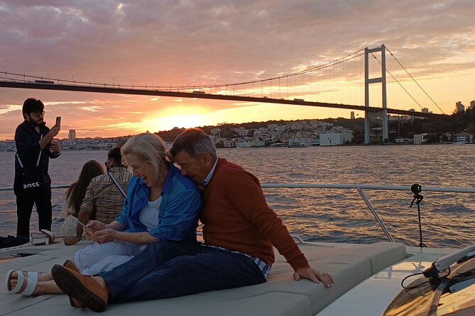 Istanbul Bosphorus Sunset Cruise on Luxury Yacht - Rumeli Hisarı and Anadolu Hisarı: fortresses at the narrowest point