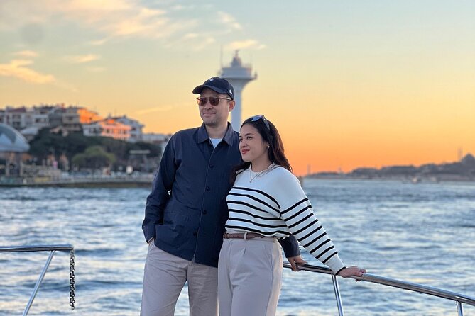 Istanbul Bosphorus Sunset Cruise on the Luxury Yacht - Boarding near Galata Sahil Café: the one logistics thing to double-check