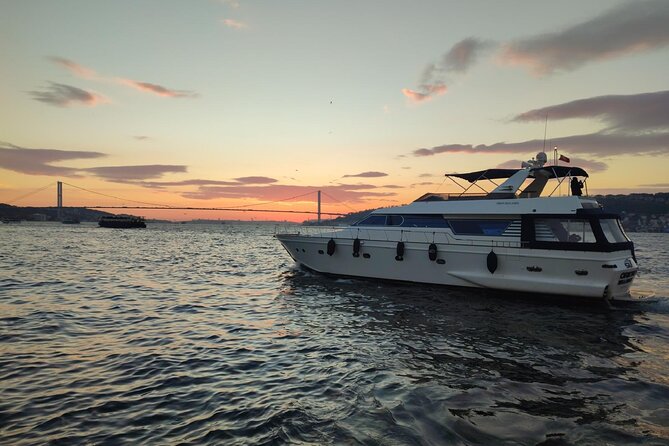 Istanbul Bosphorus Sunset Cruise on the Luxury Yacht - Bosphorus Bridge and the whole East-meets-West effect