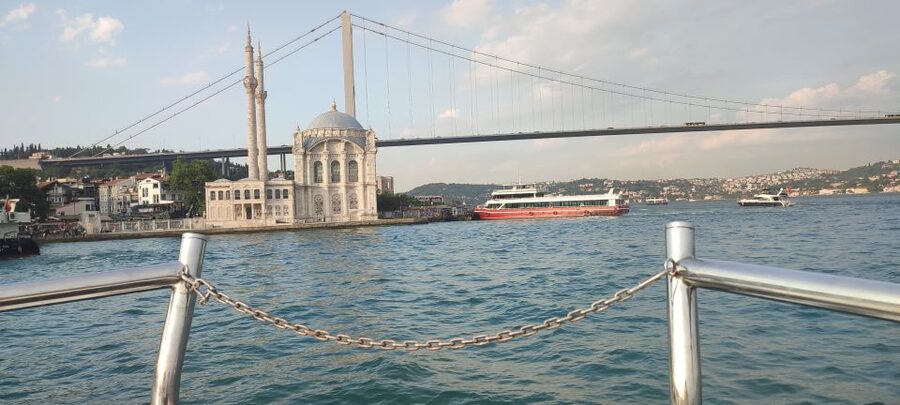 Istanbul: Bosphorus Sunset Cruise on Yacht with Live Guide - Asian-Side Palaces and Waterline Views