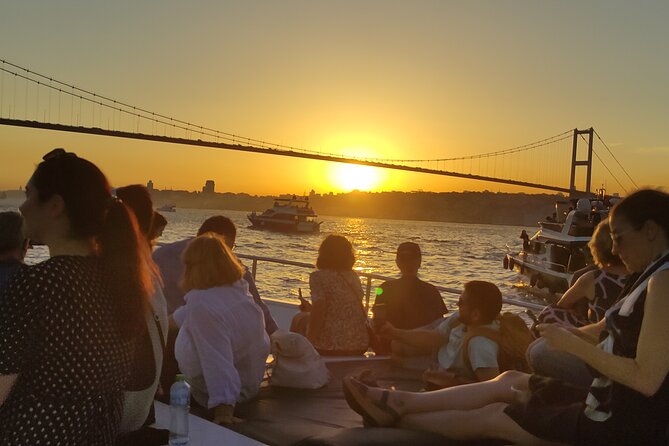 Istanbul Bosphorus Sunset Cruise with Wine on a Luxury Yacht - Wine, soft drinks, and snacks: the practical rundown