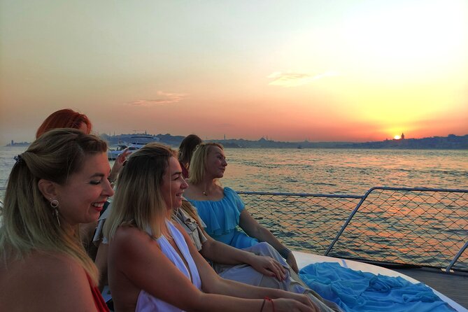 Istanbul Bosphorus Sunset Cruise with Wine on a Luxury Yacht - Meeting at Arap Cami by Galata Port: arrive with a little buffer