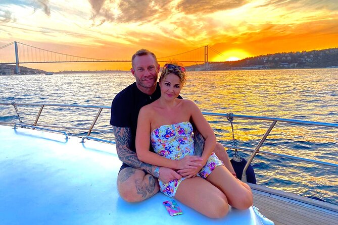 Istanbul Bosphorus Sunset Yacht Cruise With Live Guide And Snacks - Ortaköy and the stretch of shoreline on the European side