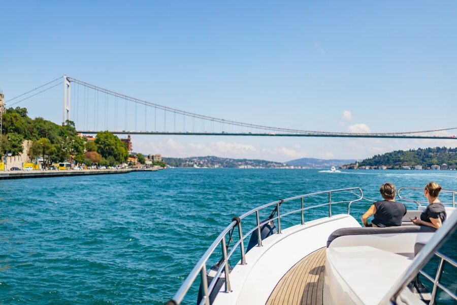 Istanbul: Bosphorus Yacht Cruise with Stopover on Asian Side - Bosphorus by yacht: the view upgrade you feel immediately
