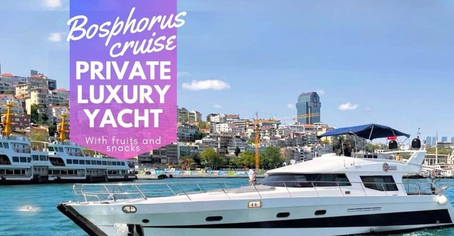Istanbul: Private Bosphorus Cruise on Luxury Yacht - Price Check: Is $148 for Up to 8 Good Value