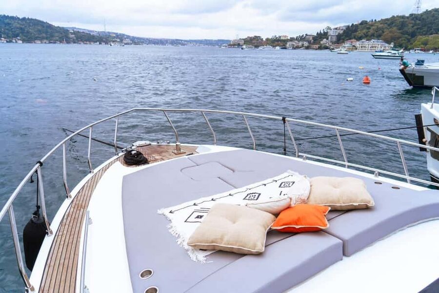 Istanbul: Private Bosphorus Yacht with Tour Guide and Snacks - Landmarks You’ll See: Palaces, Forts, Bridges, and the Maiden’s Tower