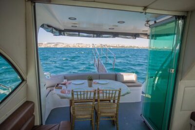 Istanbul Private Luxury Yacht on Bosphorus 14 mt 46feet - Golden Horn and Galata area: big stories, seen from the water