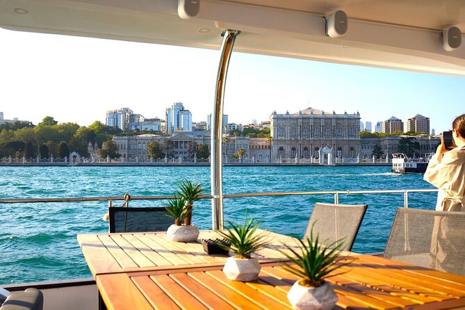 Istanbul Private Luxury Yacht on Bosphorus 25 Meter 82 Feet - Galatasaray Island (Suada) and the Swim/Leisure Vibe