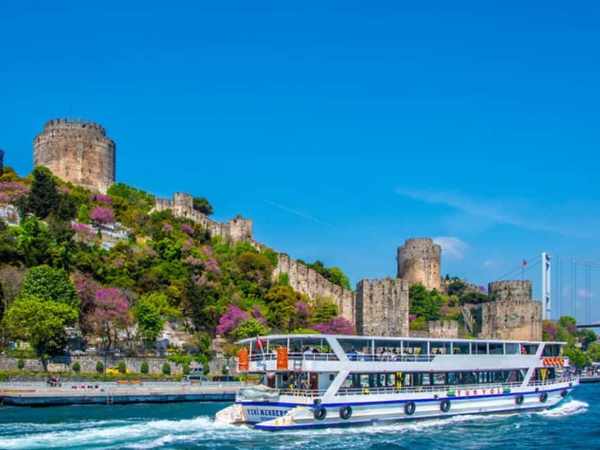 Istanbul: Sunset Bosphorus Yacht Cruise with A break on Asia - What You Get for $17: Value Starts with the Guide and Ends with Snacks