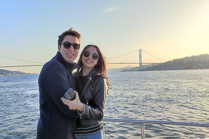 Istanbul Sunset Cruise With Luxury Yacht On Bosphorus - Bridges and Fortresses: The Bosphorus Bridge to Rumeli Fortress