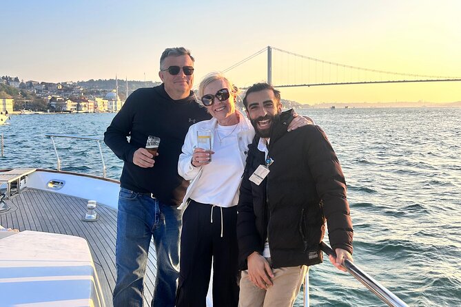 Istanbul Sunset Yacht Cruise on the Bosphorus with Transfers - The route you’ll follow: from Galataport to the Maiden’s Tower
