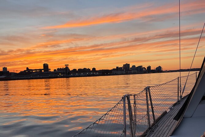 JFarwell Sunset Wine and Cheese Yacht Sailing - Halifax Harbour at sunset: what the 2.5-hour timing does well