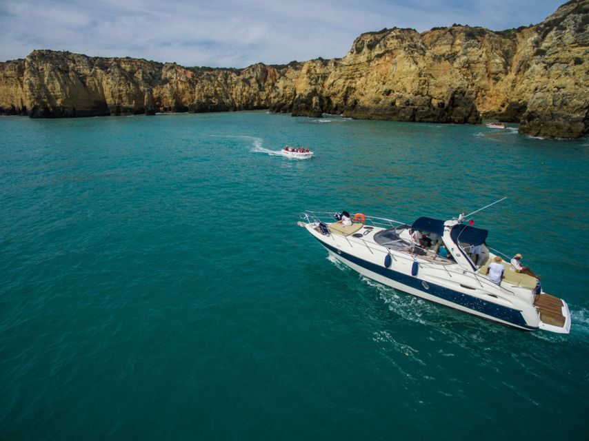 Lagos: Half-Day Morning Private Yacht Cruise - Alvor lagoon: kitesurf country, but viewed your way
