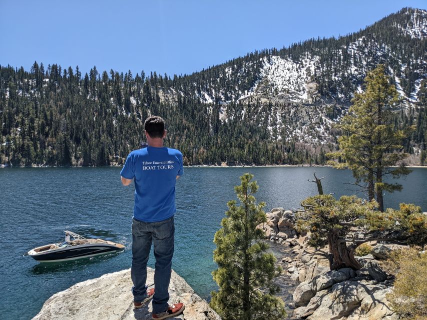 Lake Tahoe: Lakeside Highlights Yacht Tour - D.L. Bliss State Park cliffs: where you’ll notice the lake’s energy