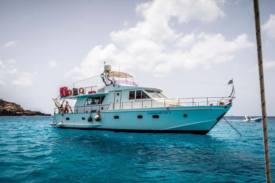 Lampedusa: Yacht excursion, swimming stops and typical lunch - Why this Lampedusa yacht day feels different from a shore tour