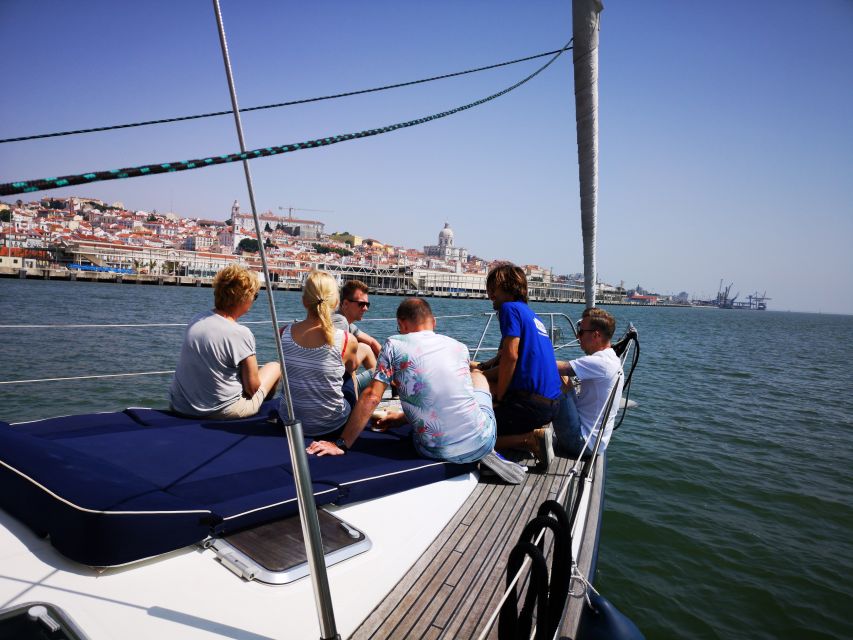 Lisbon: 2-Hour Sailing Yacht Cruise & Guided Tour w/2 drinks - The Ponte 25 de Abril: Lisbon’s Bridge Moment