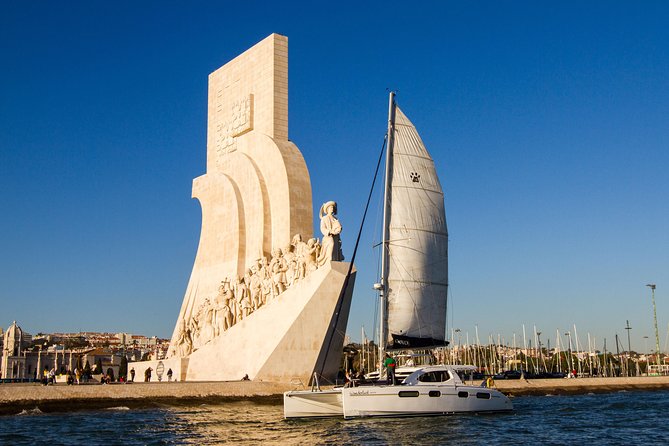Lisbon: Sunset Cruise With Drinks on Spacious Yacht - Who should book this Lisbon catamaran sunset cruise?