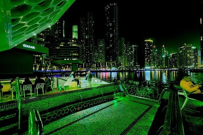 Lotus Mega Yacht 3 Hours Dinner Cruise with Transfers Option - Onboard vibe: pool time and the Chill Lounge