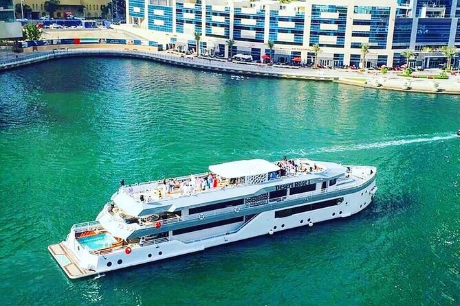 Luxury 7 Star Mega Yacht Dinner Cruise With international Buffet - Getting There: Marina Mall, Pier7, and a 6:30pm Boarding Window