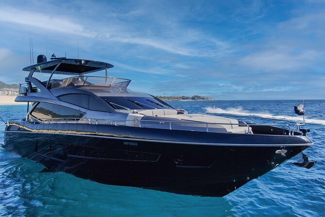 Luxury Black Yacht in Cabo - Why a black yacht cruise in Cabo feels different