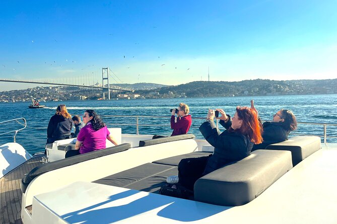 Luxury Bosphorus Yacht Tour – Asian Side Stop & Exploration - Dolmabahçe and the Ottoman “modern” style, seen from the water