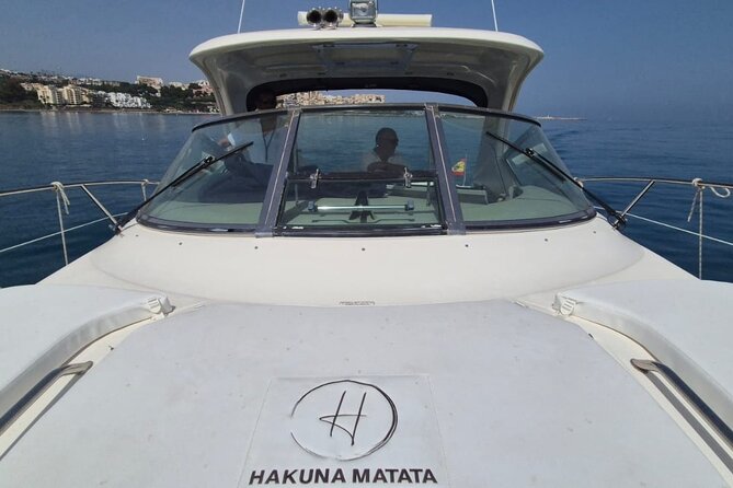 Luxury Motor Yacht in Estepona. Dophin spotting, swimming, etc - Hakuna Matata in Estepona Marina: your start-to-finish base