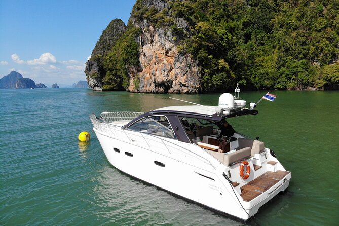 Luxury Private Motor Yacht Charter by Simba Sea Trips - Stop 3: Koh Panak Cave, tide timing, and Swiss-cheese rock