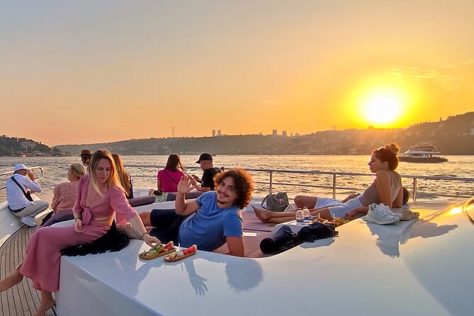 Luxury Sunset Yacht Cruise on the Bosphorus – Refresh & Relax - Snacks, tea, and the comfort factor that keeps you relaxed