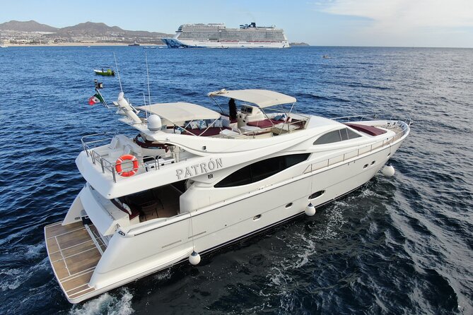 Luxury Yacht Charter in Cabo San Lucas - Ferretti 88ft. - Key points to know before you book