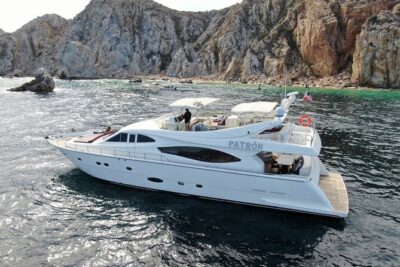 Luxury Yacht Charter in Cabo San Lucas - Ferretti 88ft. - Ferretti 88ft Yacht Time in Cabo San Lucas