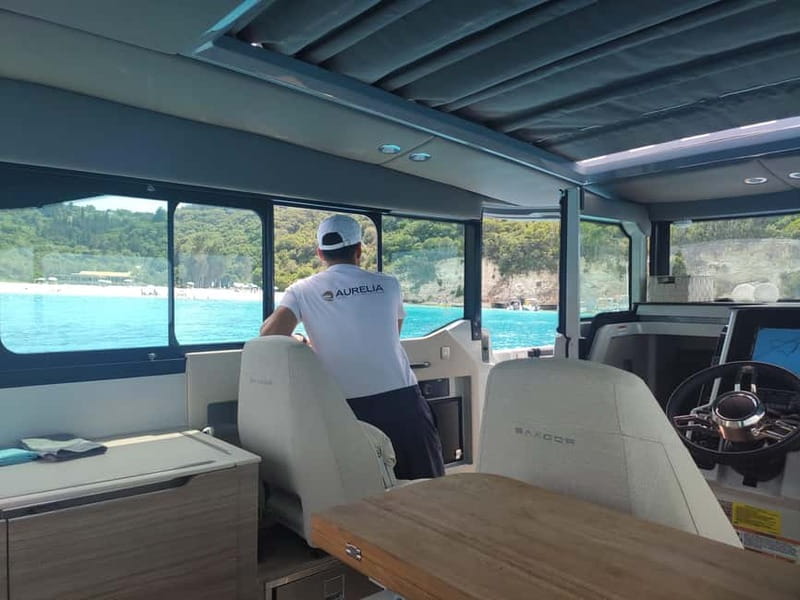 Luxury Yacht Experience Semi-Private North East - Vidos Island and the Old & New Fortresses From the Water