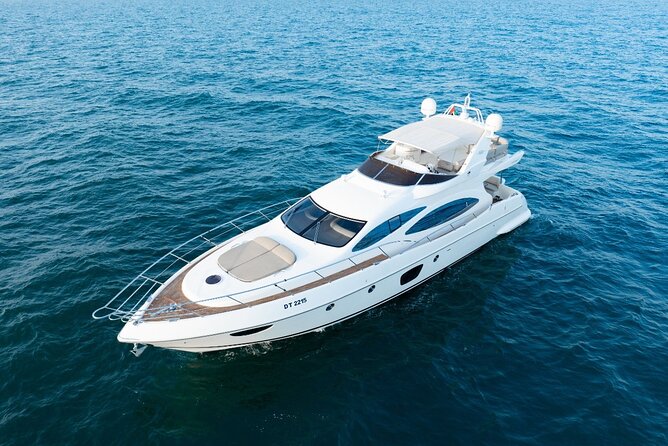 Luxury Yacht Private Rental from Dubai Marina - The captain and crew: the service quality that makes it feel “luxury”