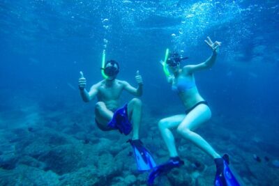 Luxury Yacht & Snorkel with All inclusive Open bar and lunch - Getting started at 8:00am without losing your morning