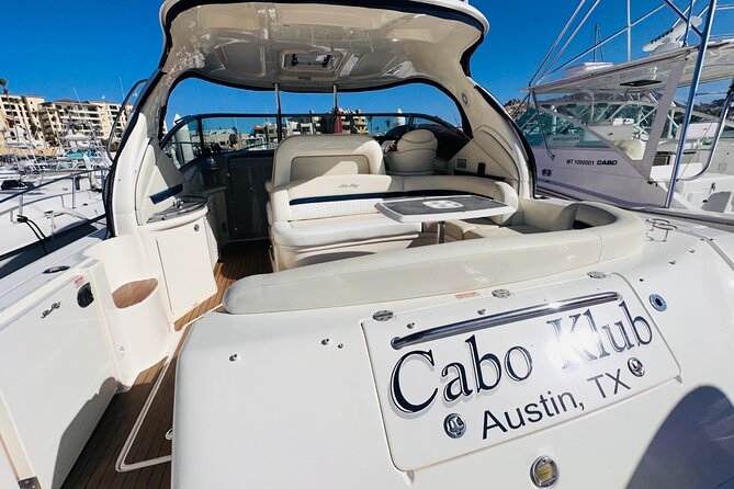 Luxury Yacht Tour in Los Cabos 45FT SeaRay Sundancer - Private Group Size and the Real Value Per Person