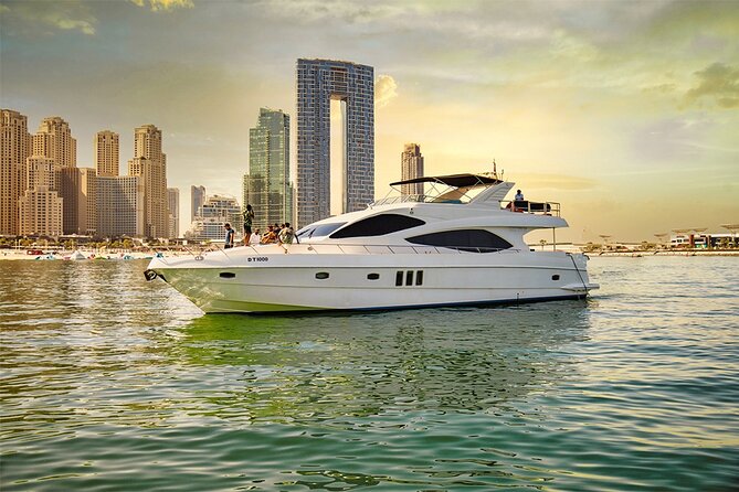 Majesty 77ft Diamond Dust — Dubai's best yacht rental - Onboard comforts that make the charter feel “complete”