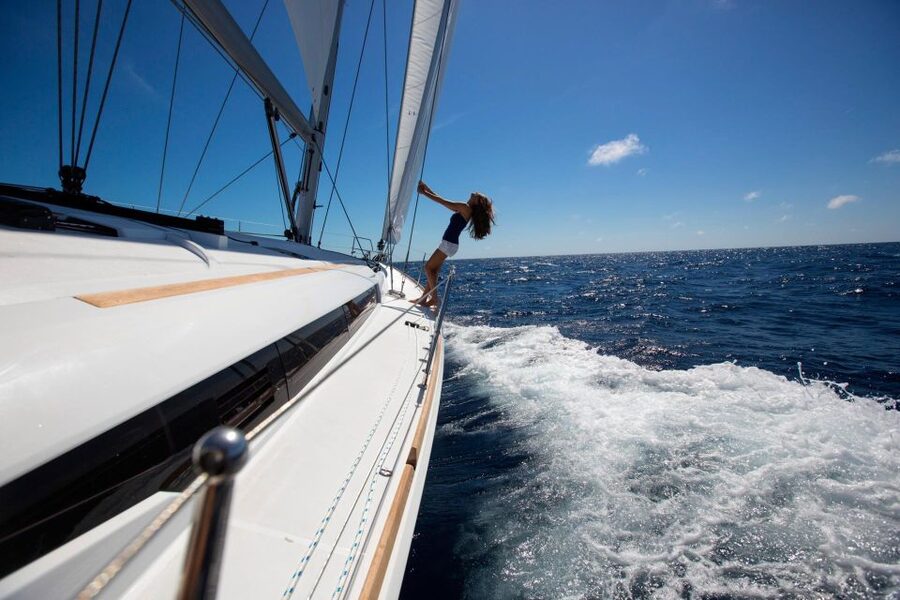Mallorca: Private Sunset Cruise on a Sailing Yacht - Onboard vibe: crew service, Bose music, and real downtime