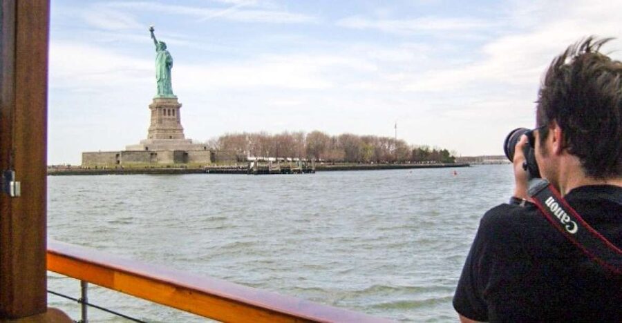 Manhattan: Statue and Skyline Cruise Aboard a Luxury Yacht - On the Water: Getting Close to the Statue of Liberty and Ellis Island