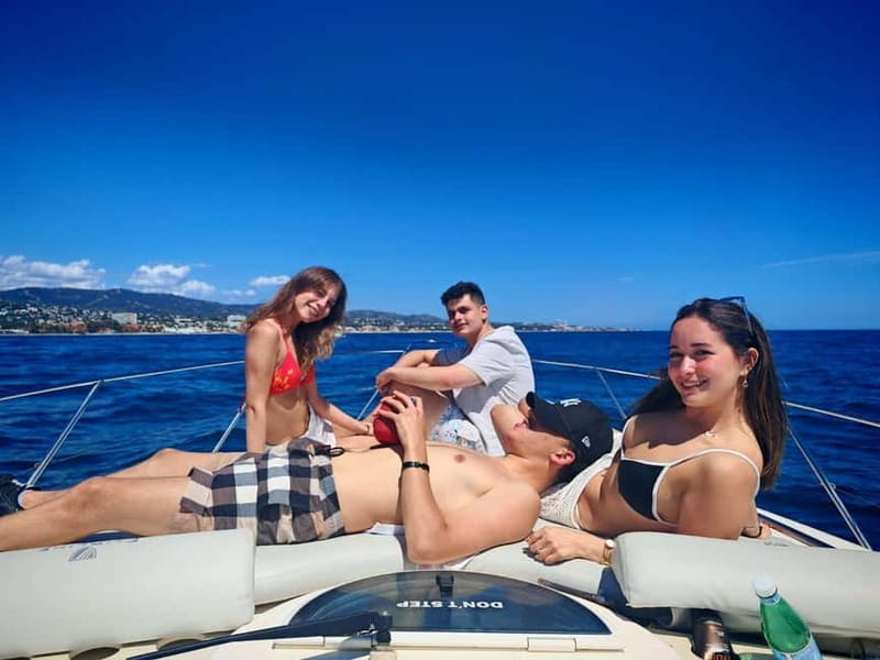 Marbella: 2-8 hour private luxury yacht cruise on a Targa37 or Targa48 - What to bring and what to wear around Marbella sun