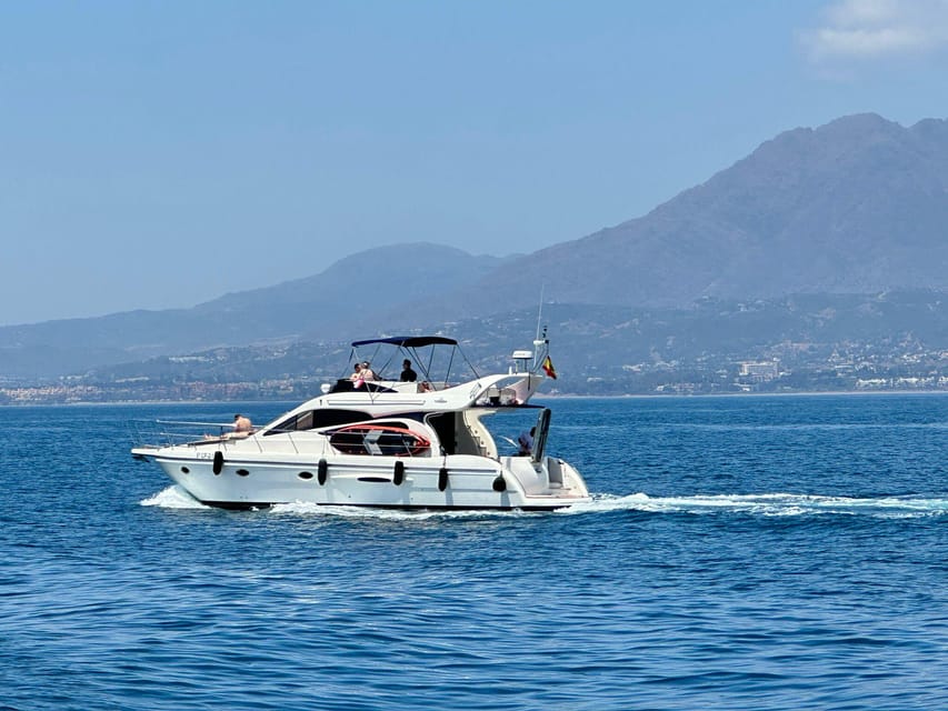 Marbella: Private Cruise in Yacht - Drinks, snacks, and included water gear (the part you don’t have to plan)