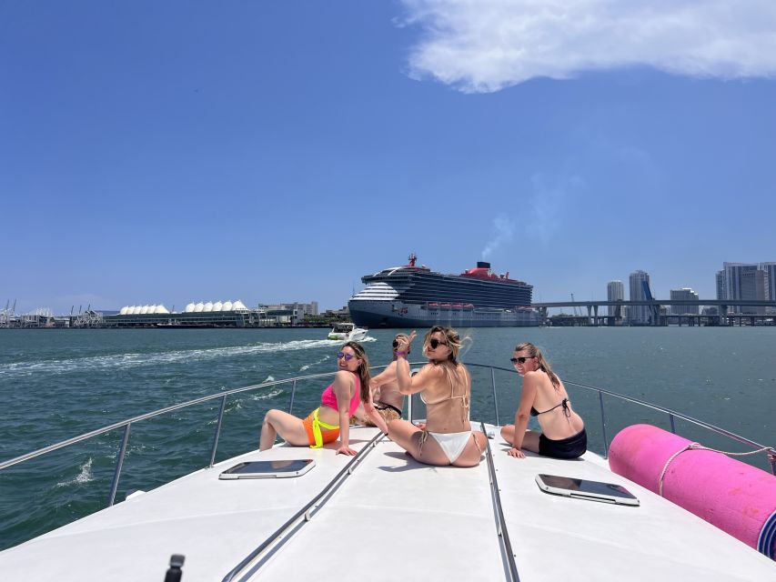Miami Beach: Private Yacht Rental with Captain - Your boat setup: captain, comfort, and the “party mode” details
