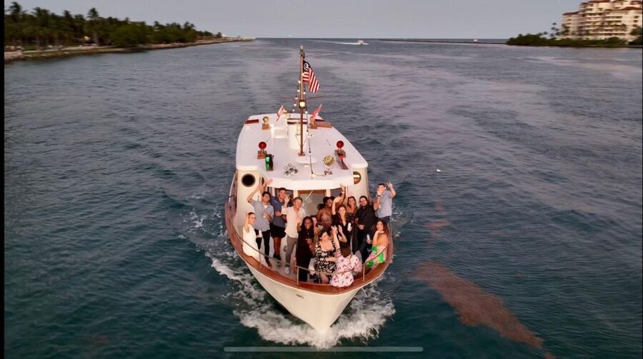Miami: Miami Skyline Vintage Yacht Cruise, - Price for $60: When Small-Group Counts