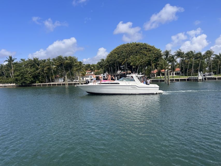 Miami: Private Yacht Rental Tour with Dolphins and Snorkel - The Sandbar Stop: Warm-Water Swimming and Snorkeling
