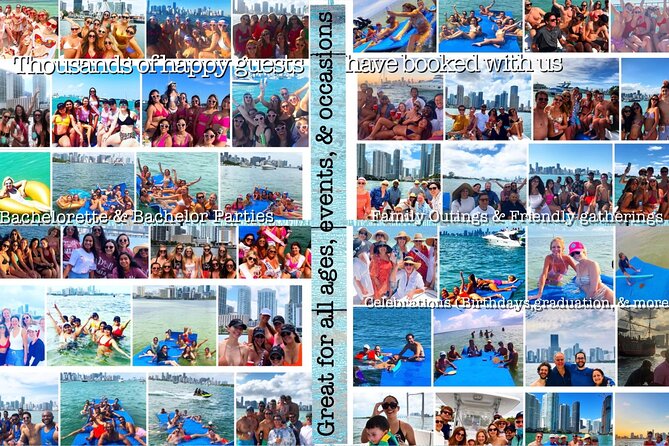 Miami Private Yacht Rental with Captain - The Miami Skyline from Biscayne Bay: South Beach, Downtown, Brickell, and More