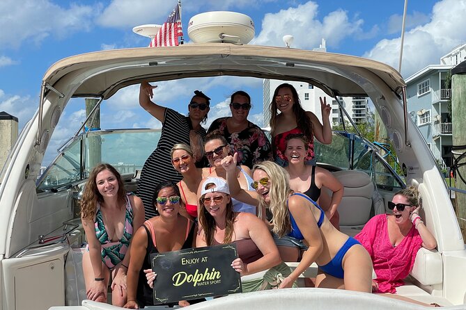 Miami Yacht Party – Discover Secret Spots w/ Captain & Drinks - The Best Part: Wildlife Chances Plus Real Time for Water Fun