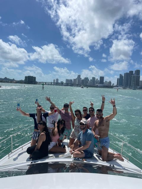 Miami Yacht Rental with Jetski, paddleboards, Inflatables - What You’re Actually Renting: A 4-Hour Miami Party Boat