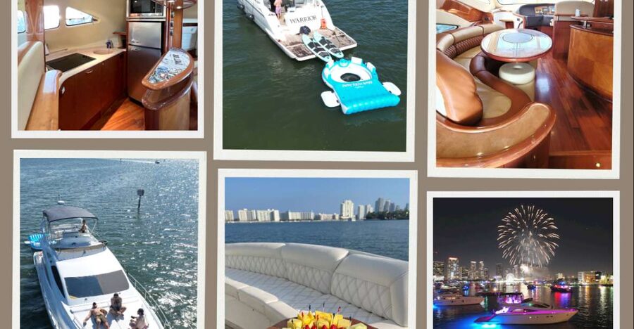 Miami Yacht Rental with Jetski, paddleboards, Inflatables - The One Concern: Booking Risk and Jet Ski Expectations