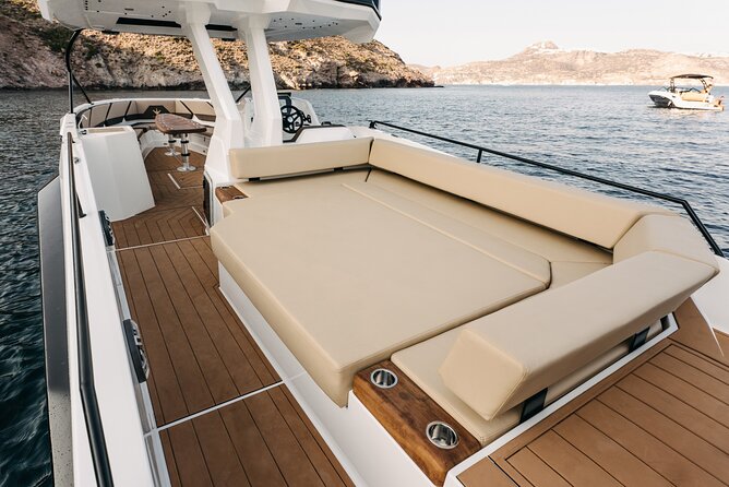 ❖ Milos: Private Yacht Tour—Kleftiko Sarakiniko Poliegos - The Milos stop names you’ll be choosing from