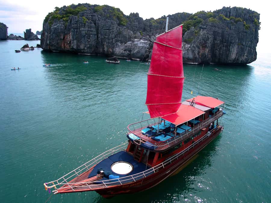 Mu Ko Ang Thong: Private Day Charter in Classic Thai Yacht - Pickup Timing, Hotel Transfers, and the River Jetty Start
