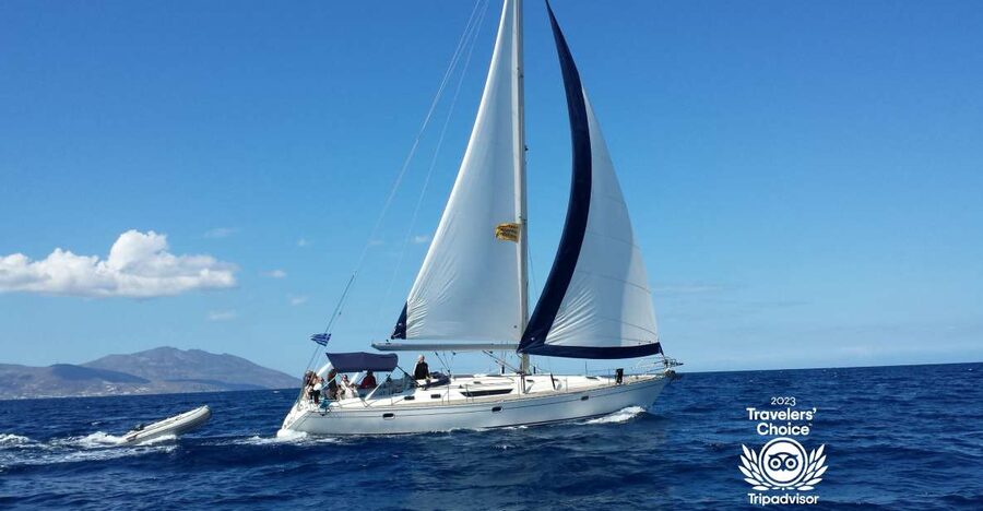 Mykonos: Yacht Cruise to Rhenia and Guided Tour of Delos - Sailing Out: What Onboard Life Is Like on SUNFOS Alessia Yachting